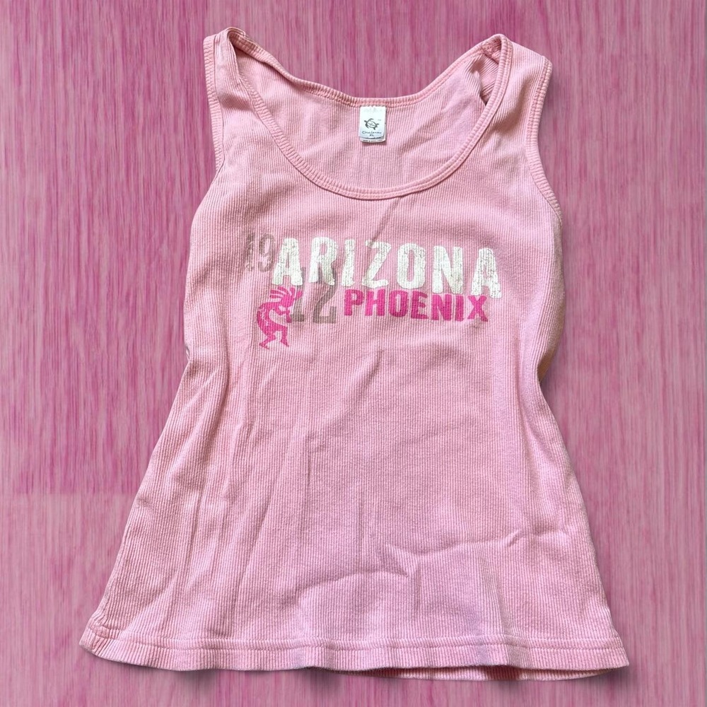 chelona 2000s pink arizona tank top
